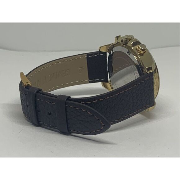 Michael Kors Mini MK5973 Women's Black Leather Analog Dial Quartz Watch WFH214 - Picture 8 of 11